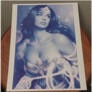 BRAND NEW!💯 WONDER WOMAN 8.5x11 ULTRA PREMIUM GLOSSY REPRINT COLOR ART POSTER💥